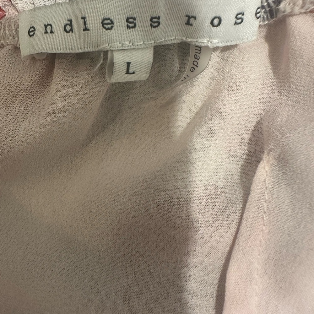 Floral Ruffle Dress L - Picture 4 of 4